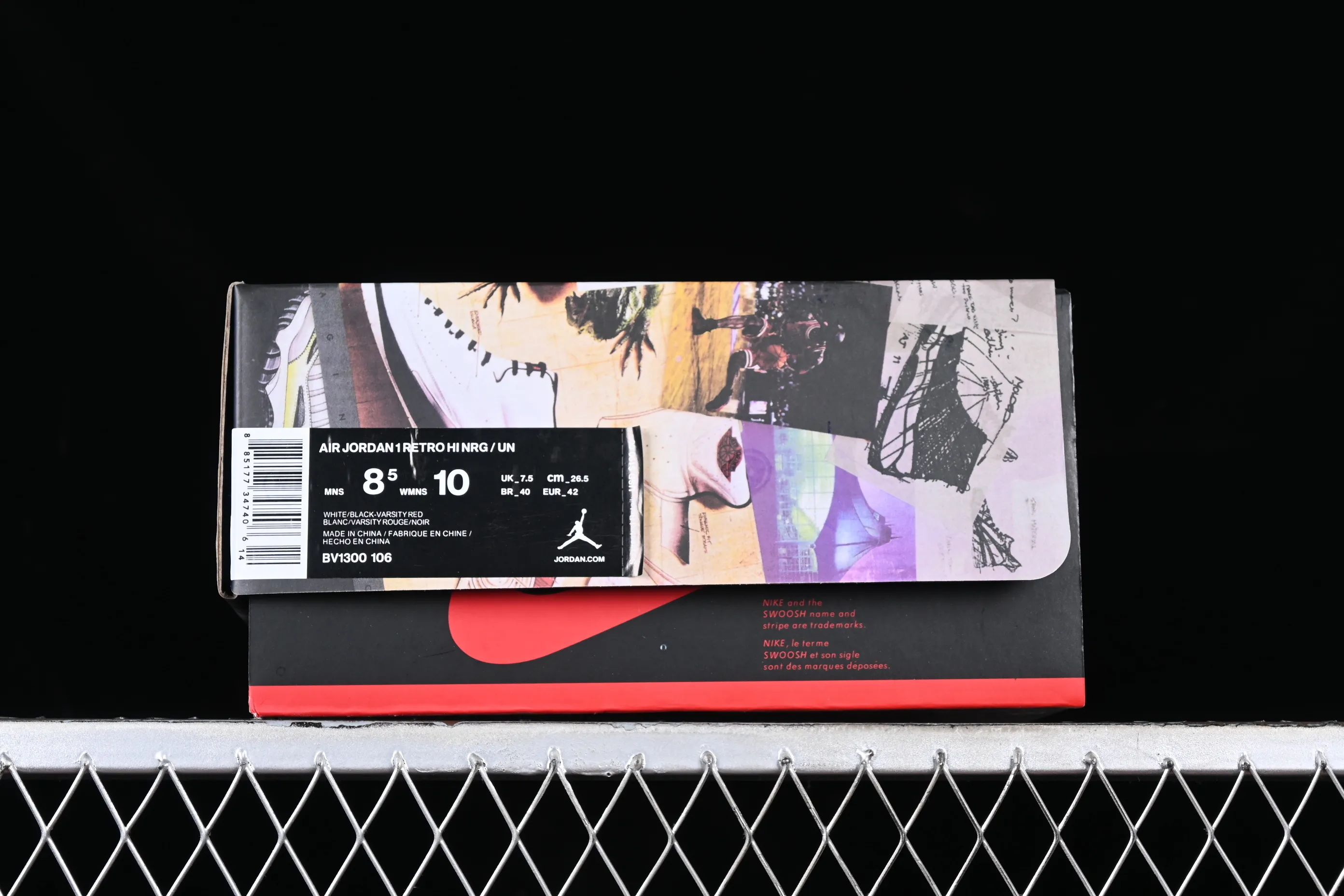 All categories Air Jordan Jordan series basketball shoes Air Jordan 1 High Union x Air Jordan 1 Retro High PK NRG Black Friday BV1300-106